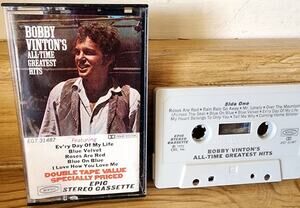 Bobby Vinton's All-Time Greatest Hits Cassette 1972 Epic Dolby System